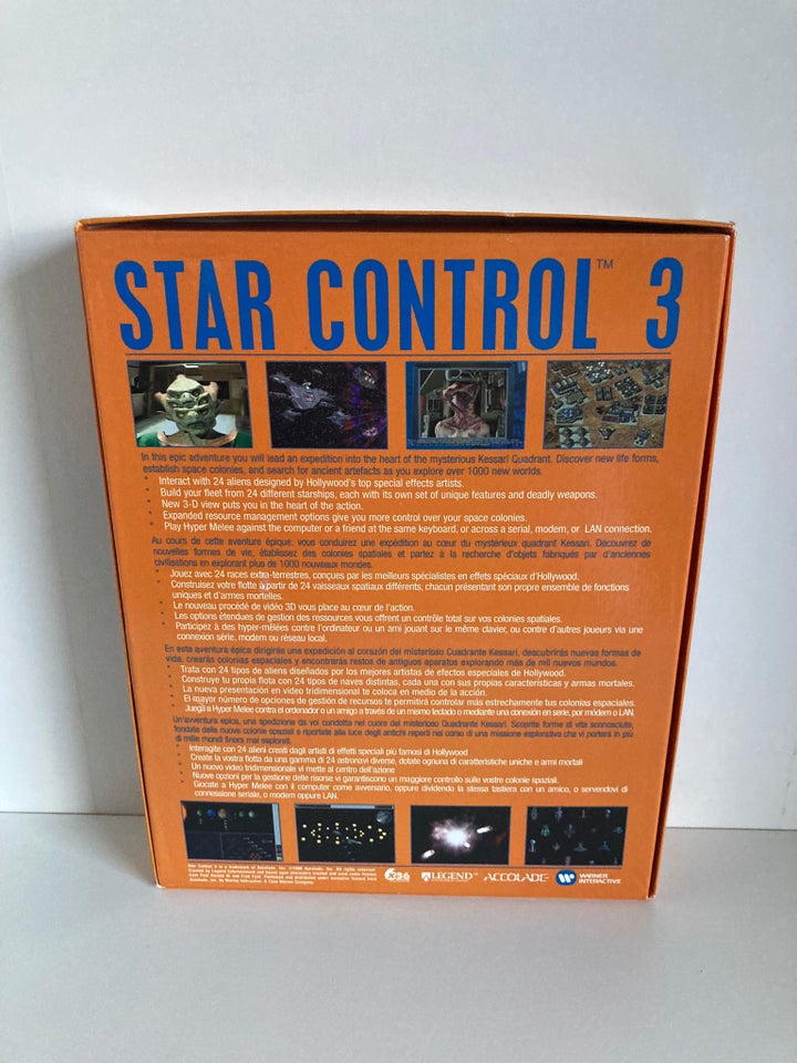 Star Control 3 (1996) Big Box, til pc, realtime strategi