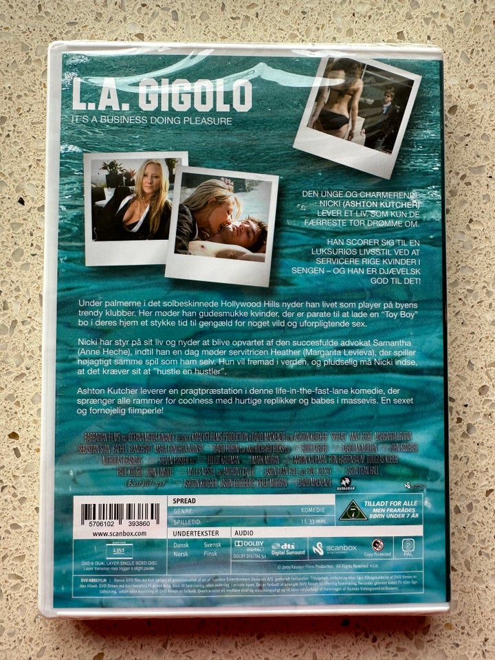 L.A. Gigolo , DVD, komedie