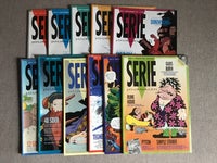 Seriejournalen fanzine, 1-11, Tegneserie