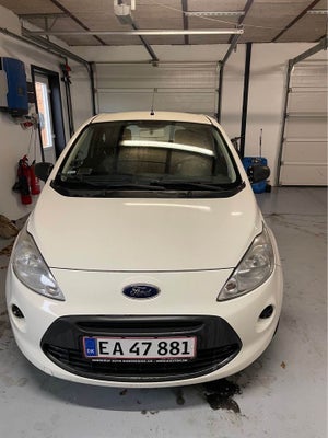 Ford Ka, 1,2 Trend, Benzin, 2012, km 158212, hvid, airbag, 3-dørs, 15" alufælge, Ford Ka 1,2
Benzin
