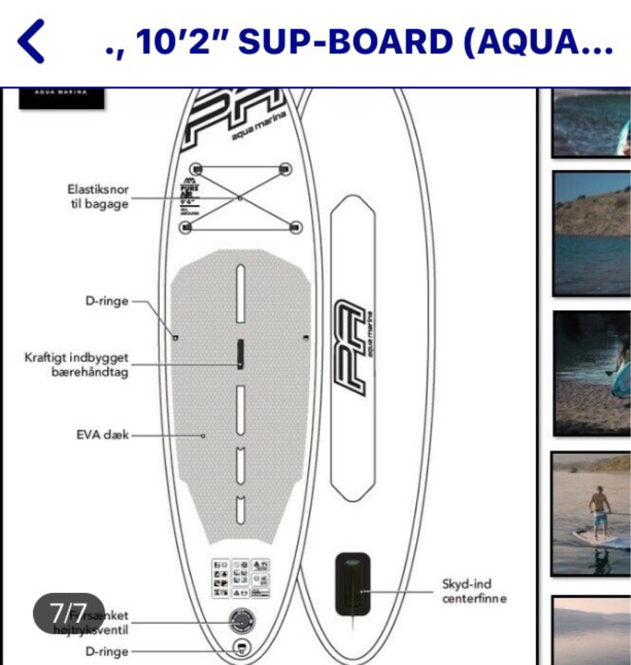 Board, Aqua Marina 10’2”