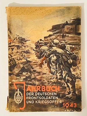 Militær, Jahrbuch 1943, Jahrbuch der deutschen Frontsoldaten und Kriegsopfer 1943. Hæftet udgave. 17