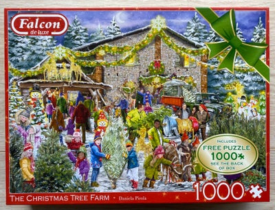 The Christmas Tree Farm 2x1000 brikker, puslespil, Rabat ved køb af mindst 3 puslespil.
-
Næsten som
