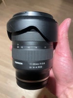 Sony, Tamron, 11-20mm F2.8 Di lll-A RXD x optisk zoom