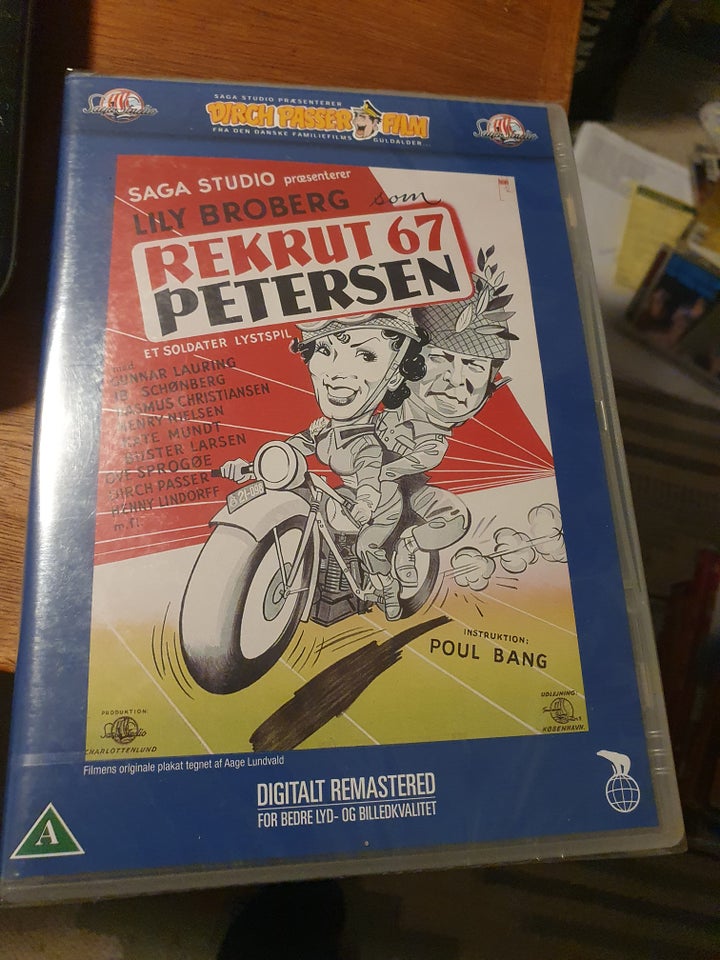 Rekrut 67 Petersen, DVD, familiefilm