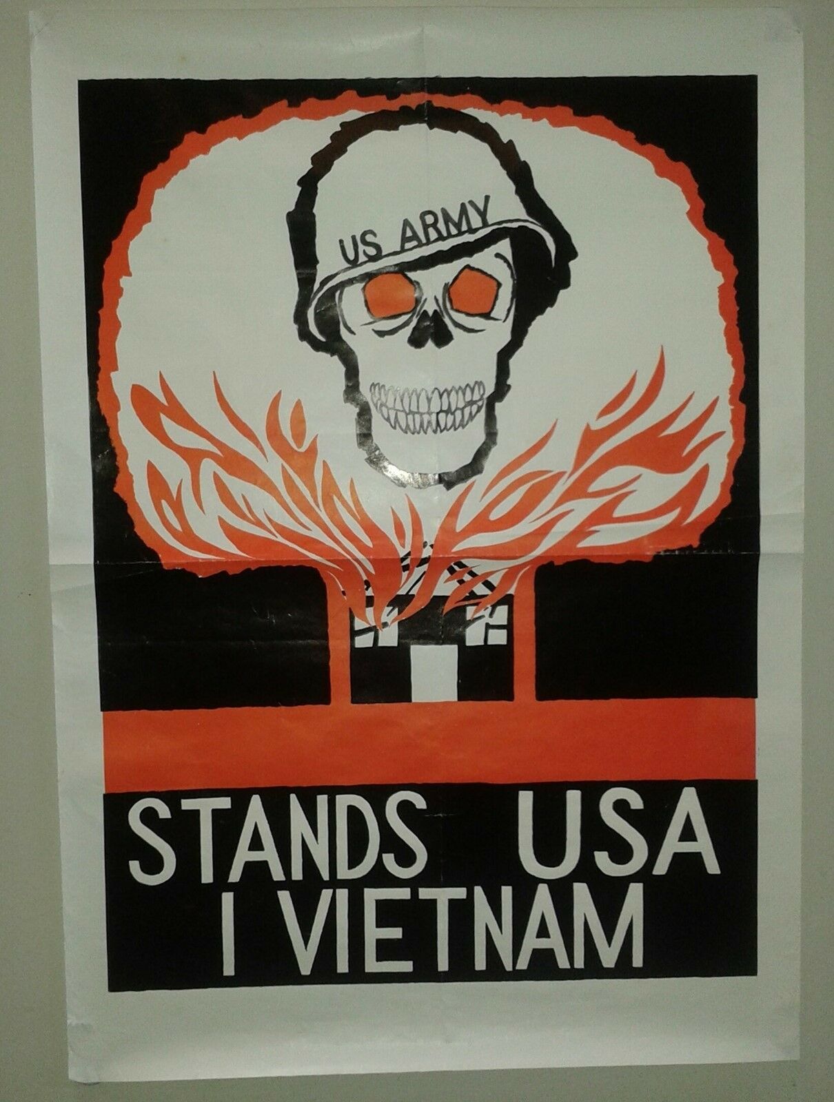 Plakat, motiv: Stands USA i Vietnam – dba.dk – Køb Salg af Nyt og Brugt