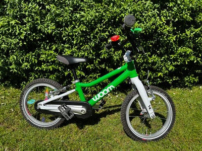 Unisex børnecykel, mountainbike, andet mærke, WOOM 2 Original, 14 tommer hjul, 1 gear, WOOM 2 Origin