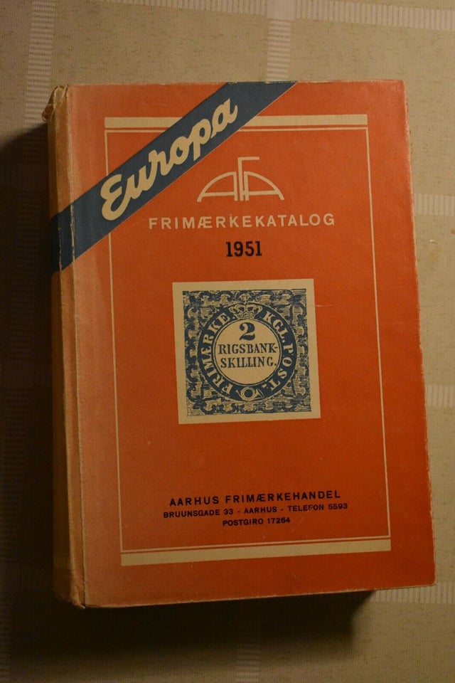 Europa, "Antikt" frimærkekatalog 1951