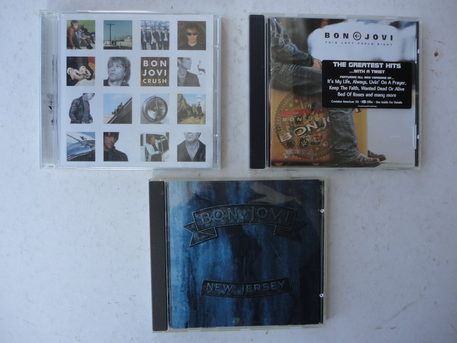 BON JOVI : CD Albums , rock