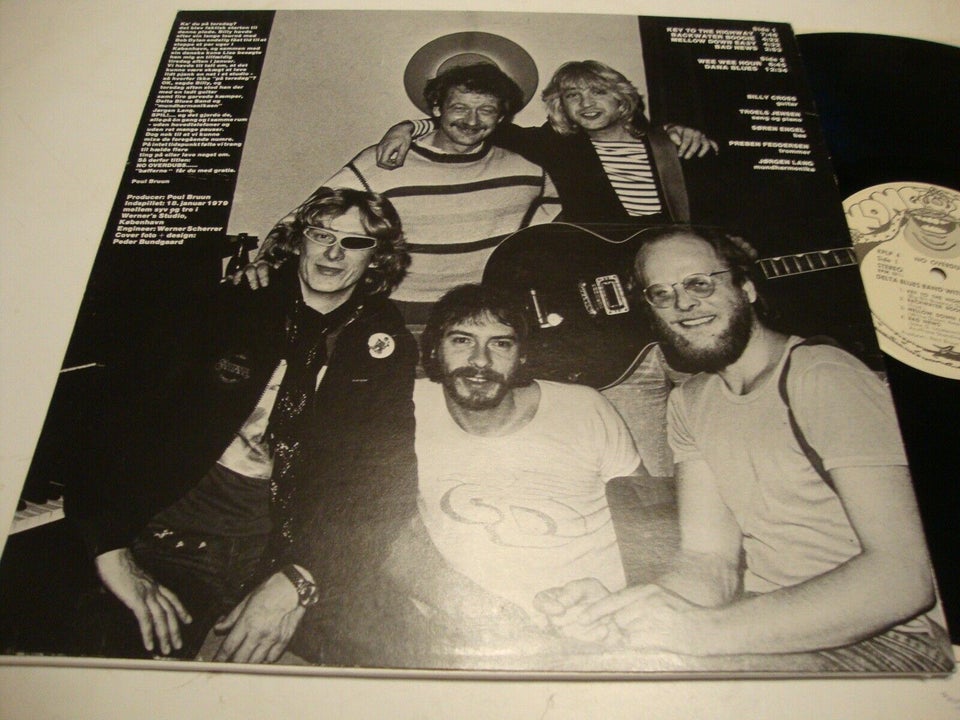 LP, Delta Blues Band with Billy Cross., No overdoubs.