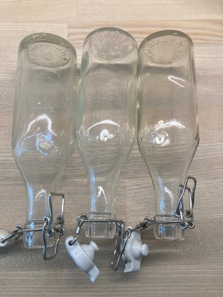 Glas, Patentflasker, AC Nielsen Vejle – dba.dk – Køb og Salg Nyt og Brugt