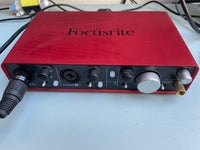 Audio interface, Focusrite Scarlett 2i4