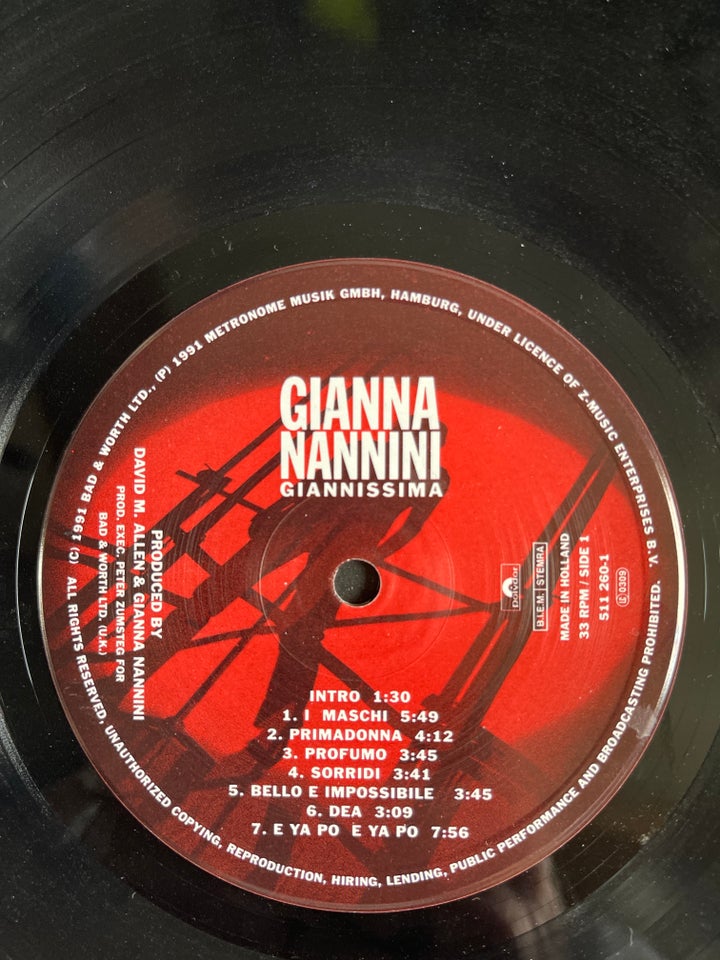 LP, Giannakou Nannina, Giannissima