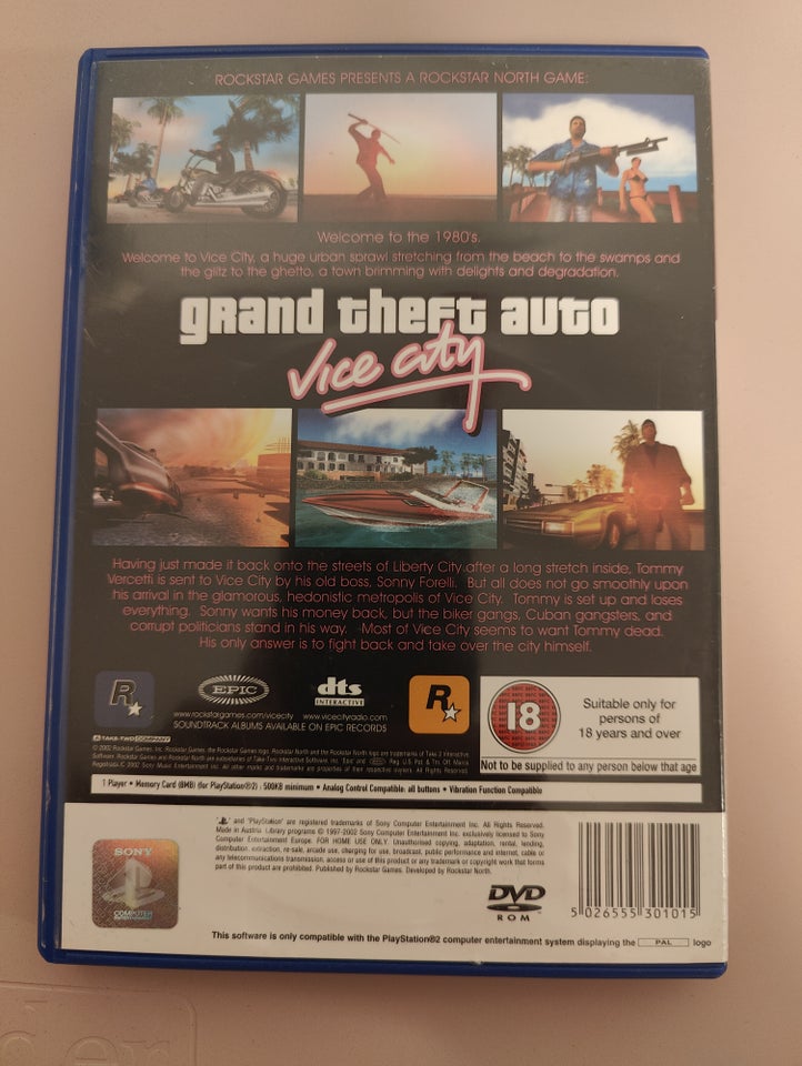 GTA vice cyty, PS2, adventure