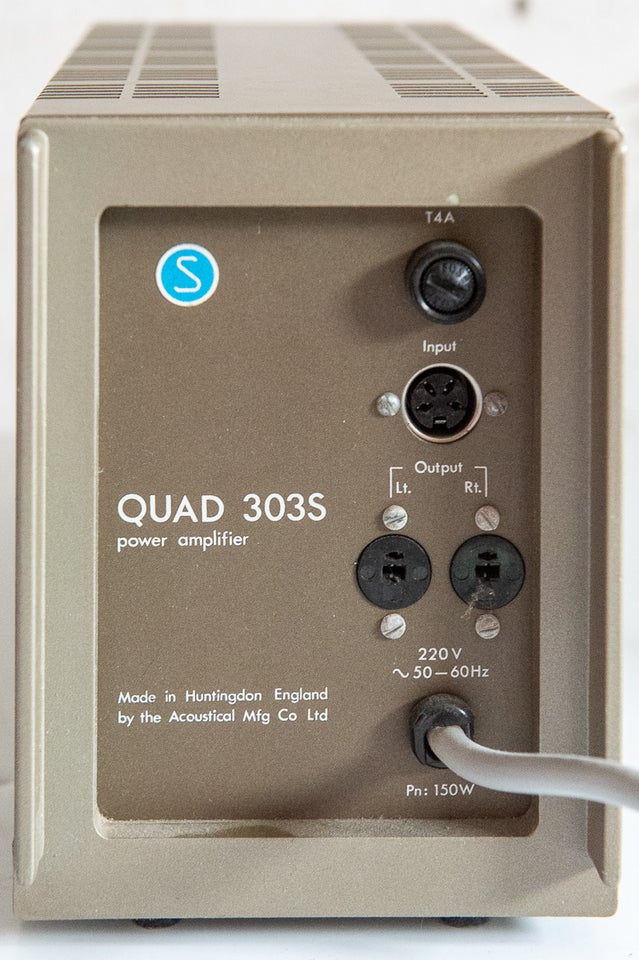 Effektforstærker, Quad, 303S