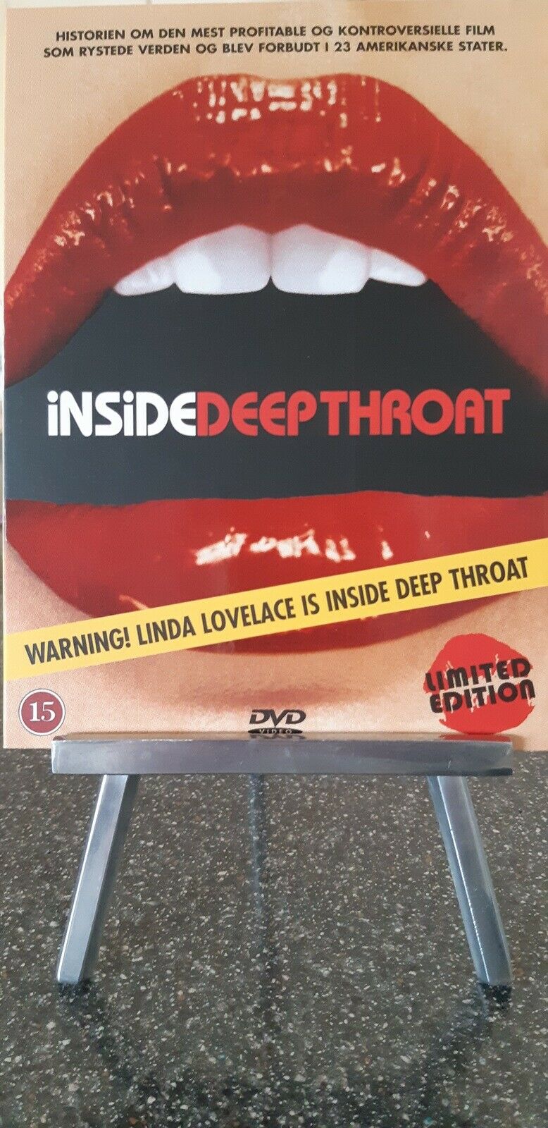 Inside deep throat, DVD, dokumentar – dba.dk – Køb og Salg af Nyt og Brugt