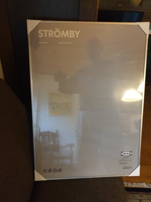 Stömby skifteramme, IKEA, Ny, ubrugt skifteramme, original indpakning, alu, 50 x 70cm, Strømby