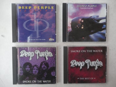 DEEP PURPLE : CDalbums , rock, 22 forskelige CDer , pris per styk :
