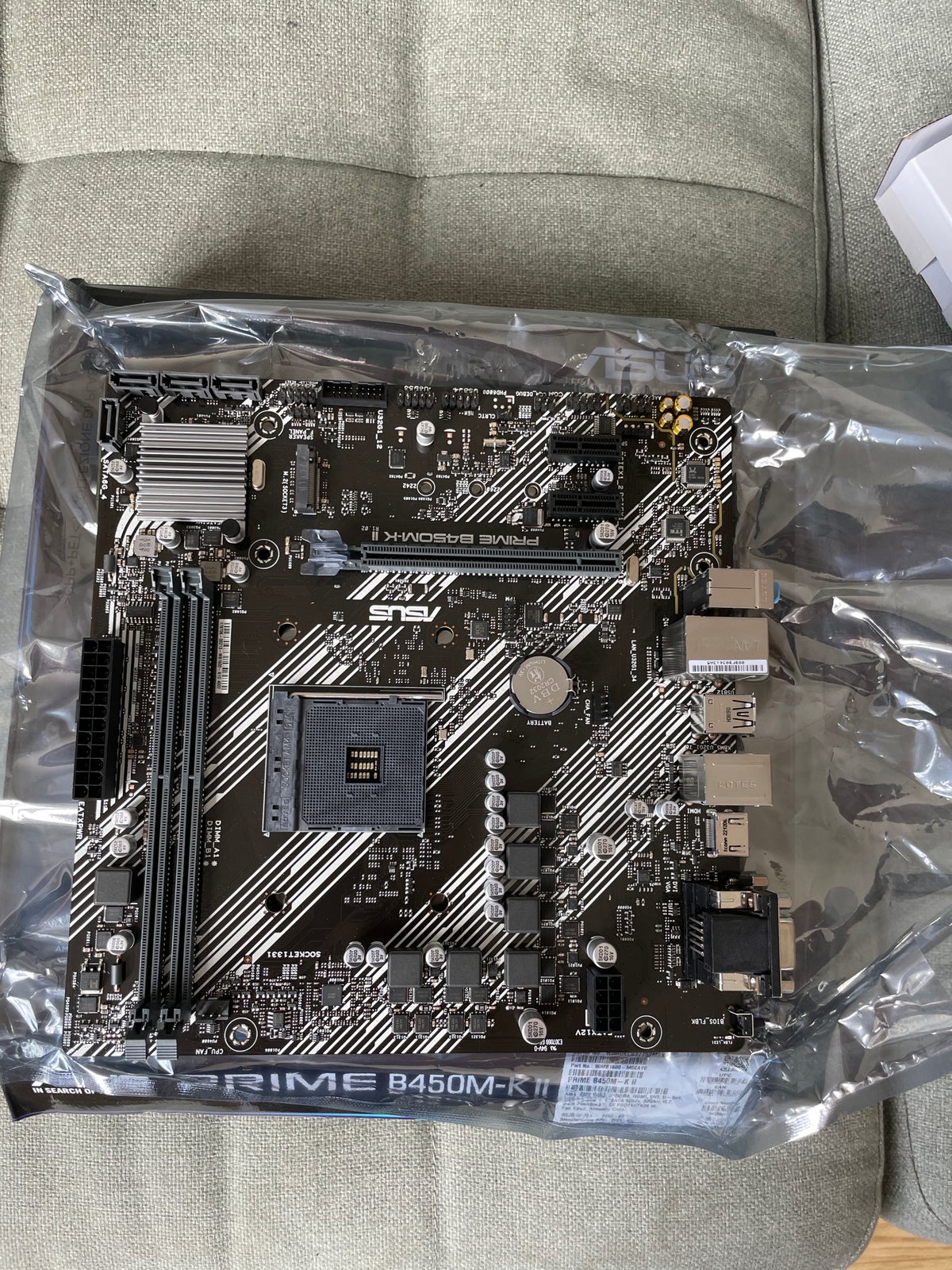 Bundkort/motherboard, Asus, Asus prime B450M-KII
