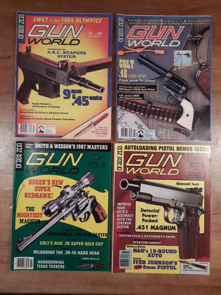 Gun World (11 stk., amerikanske), Magasin