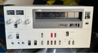 Anden videomaskine, Sony, VO-5630 & SL-C7E, Defekt, Har disse to gamle sony video maskiner som jeg v