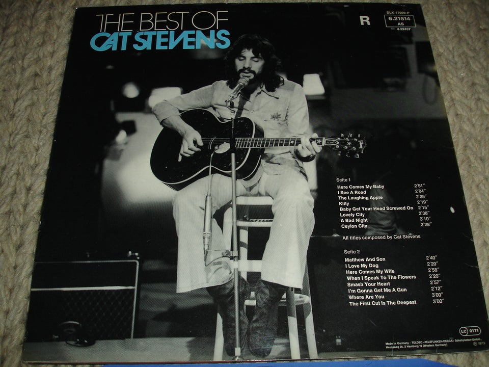 LP, Cat Stevens, The Best Of Cat Stevens