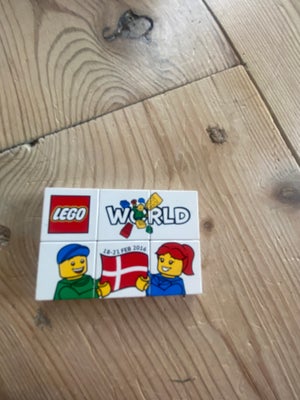 Lego andet, Lego World skilt. Sjælden. Fra 2016