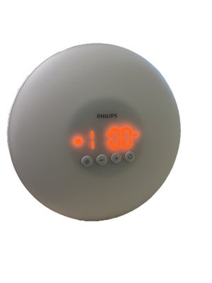 Vækkeur, Philps HF3500 Wake up light, Vækkeur med lys der tænder langsomt en halv time før vækning, 