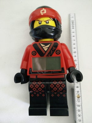 Lego vækkeur, Vækkeur til batteri (2 AAA-batterier)
Lego Ninjago
Virker fint