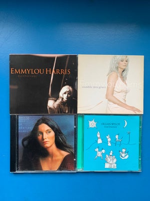 EMMYLOU HARRIS / GILLIAN WELSH : 4 CD ALBUMS , country, Profile • Red Dirt Girl • Stumble Into Grace