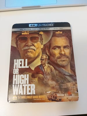 Hell or High Water, instruktør David Mackenzie, Ultra HD Blu-ray, western, Kun udgivet i USA/Canada.