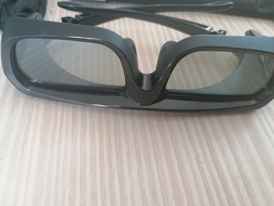 3D active shutter briller, Sony TDG-BR250, Perfekt