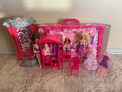 Barbie, Stort Barbie mode sæt der er en orignal kasse med til en del af sættet.