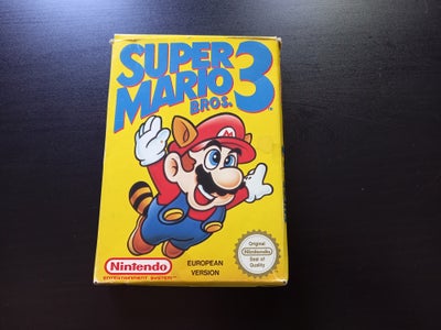 Super Mario bros 3, NES, Super Mario bros 3 til NES / Nintendo entertainment system 

Spillet er kom