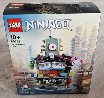 Lego Exclusives, 40703, Ny og uåbnet.

Micro NINJAGO City

Afhentning foretrækkes, men kan sendes fo