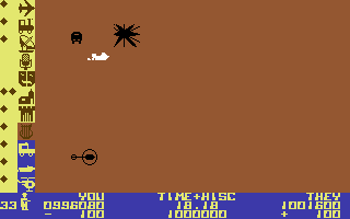 Terrorist, Commodore 64 & C128