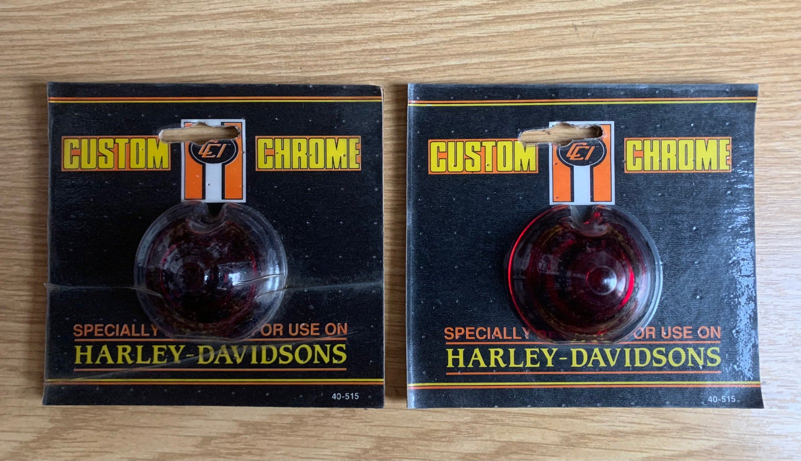 Harley Davidson 2 stk lygteglas
