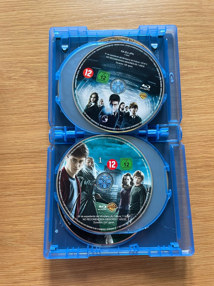 Harry Potter filmsæt, Blu-ray, familiefilm