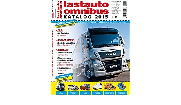 Lastauto omnibus, Årskatalog, emne: bil og motor