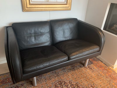 Sofa, læder, 2 pers. , Jørgen Gammelgaard, 2 x jørgen Gammelgaard JG 2 personers læder sofa 


Bud m