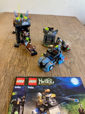 Lego Monster Fighters, 9466, incl. byggevejledninger. Se også mine andre lego annoncer.