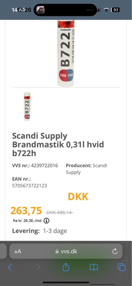 Brandmastik