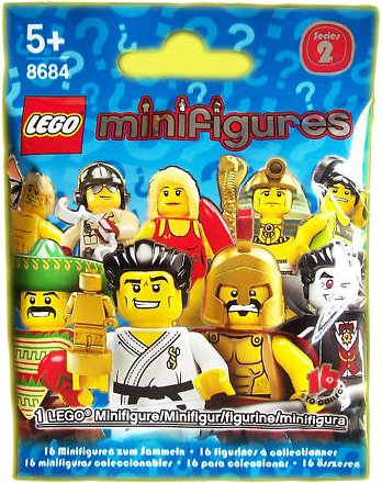Lego Minifigures, 8684 Collectible Minifigures Series 2