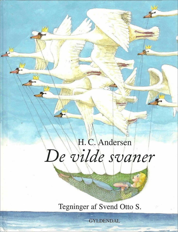 H.C.Andersen billedbøger x 3, Tommelise - De vilde svaner -