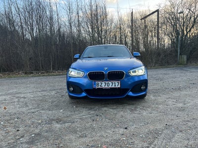 BMW 118d, 2,0 M-Sport aut., Diesel, aut. 2018, km 169000, blå, klimaanlæg, aircondition, ABS, airbag