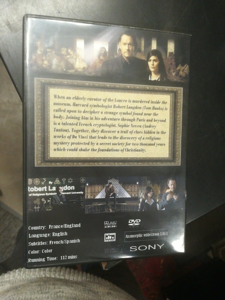 The Da Vinci code , DVD, drama