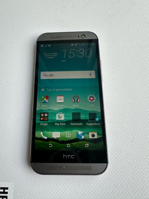 HTC One M8, 2 GB RAM / 16 GB  , God, Virker som den skal
oplader medføre ikke

Er i Kolding, kan sen