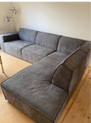Hjørnesofa, stof, Møbelkompagniet, 

Næsten ny sofa. 

Hjørnesofa med åben ende eller chaiselong. 

