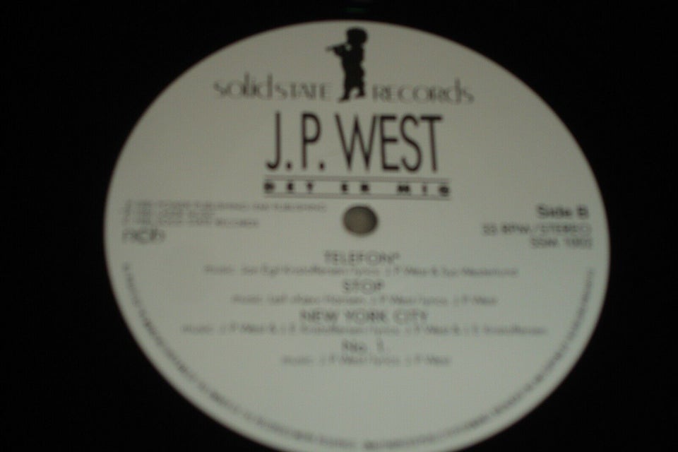 LP, J.P. West, Det Er Mig