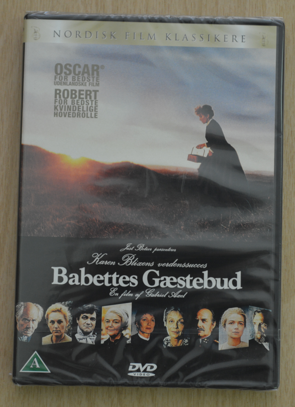Babettes Gæstebud Ny uåbnet, DVD, drama